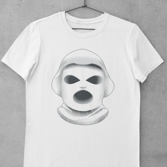 Hip Hop Ski Mask Emoji Shirt Schoolboy Q  Oxymoron - Picture 1 of 1